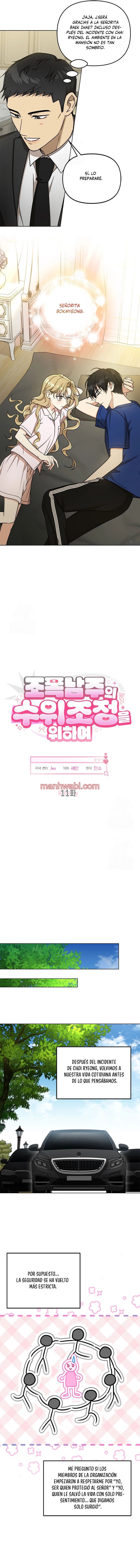 Para ajustar el nivel del protagonista masculino gánster - Capítulo 11 manhwa